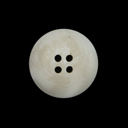 Beige Plastic Button - 36L/23mm Detail