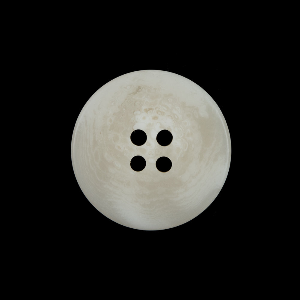 Beige Plastic Button - 36L/23mm