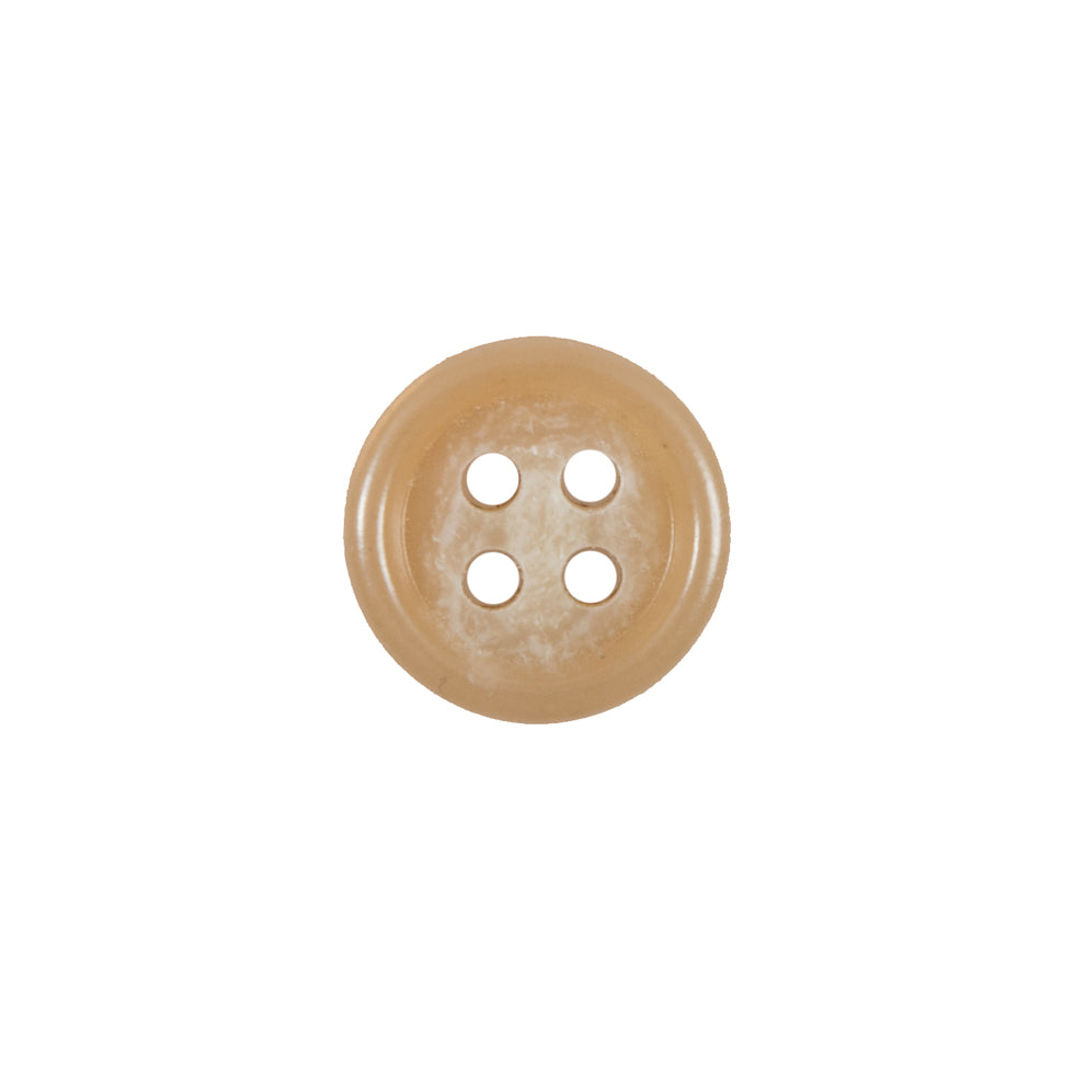 Beige Plastic Button - 22L/14mm