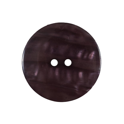 Huckleberry Purple Iridescent Plastic Button - 40L/25.5mm