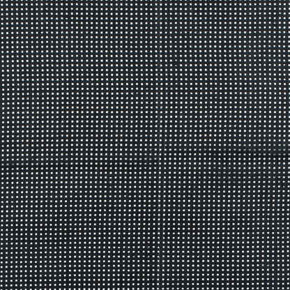 Jay Godfrey Black Perforated Stretch Faux Leather with Faux Suede Backing