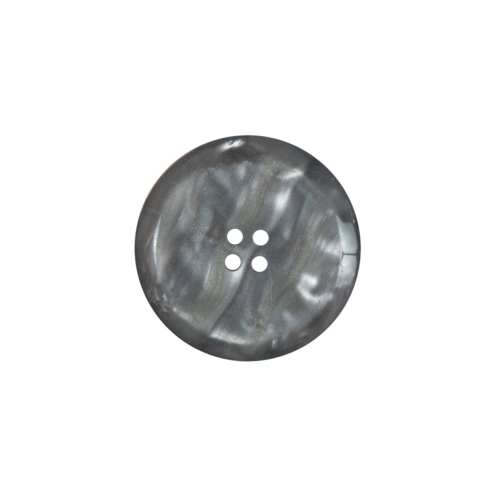 Gray Iridescent Plastic Button - 32L/20mm Detail