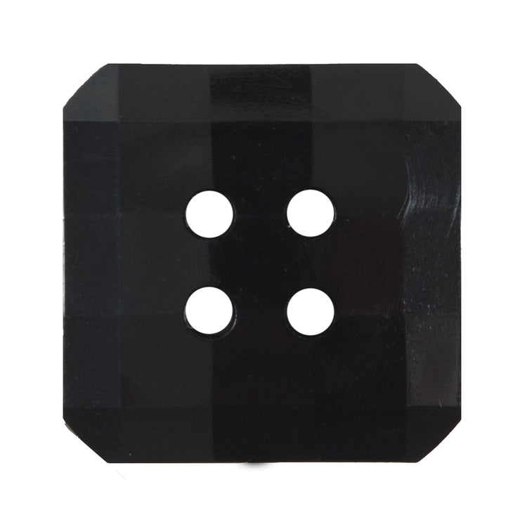 template--25130090922057__main-Black Square Bevel Cut Button - 48L/30.5mm
