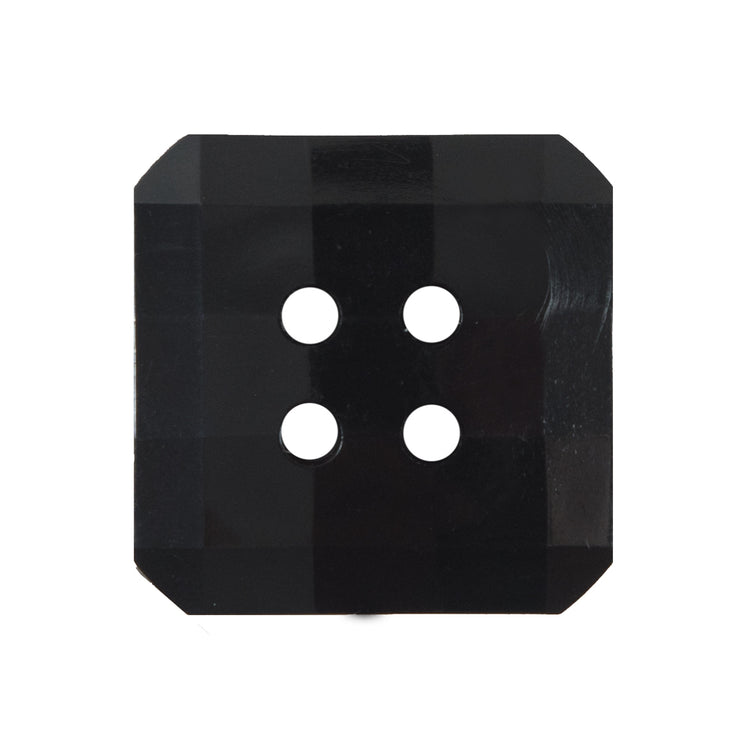 template--25130090922057__main-Black Square Bevel Cut Button - 40L/25.5mm