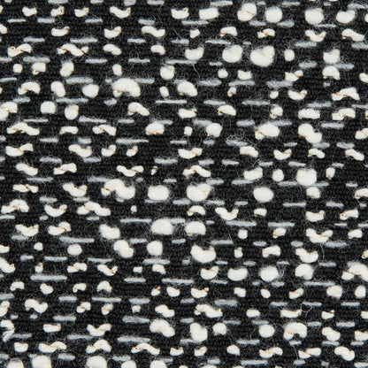 Jay Godfrey Black and White Cotton Tweed with Metallic Gold Inserts - Detail