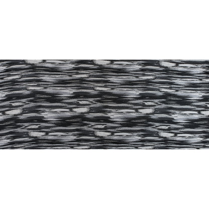 White Sand and Black Abstract Jacquard Full