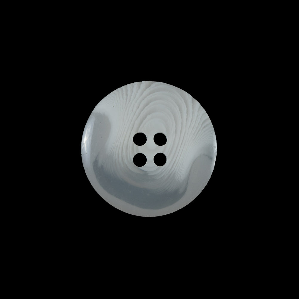 White Translucent Plastic Button - 32L/20mm Detail