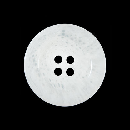 Translucent White 4-Hole Button - 40L/25mm