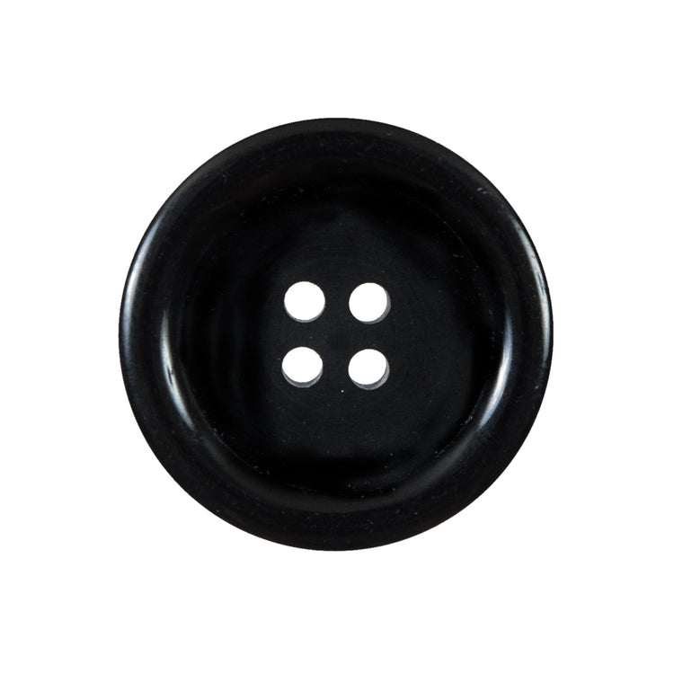 template--25130090922057__main-4-Hole Black Rimmed Plastic Button - 40L/25.5mm