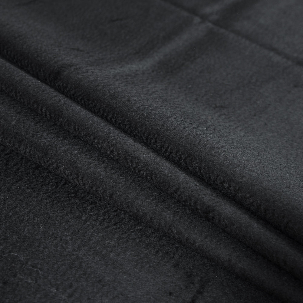 Cavalli Black Cashmere Coating - Folded