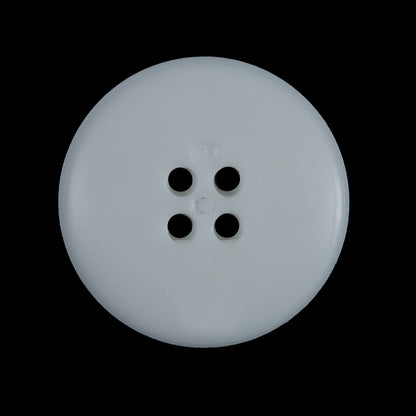 White Textured 4-Hole Button - 45L/28mm - Detail