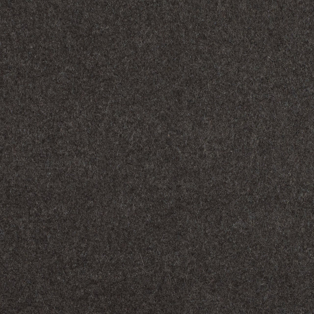 Heathered Turkish Coffee Felted Wool Coating