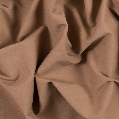 Light Brown Stretch Rayon Twill