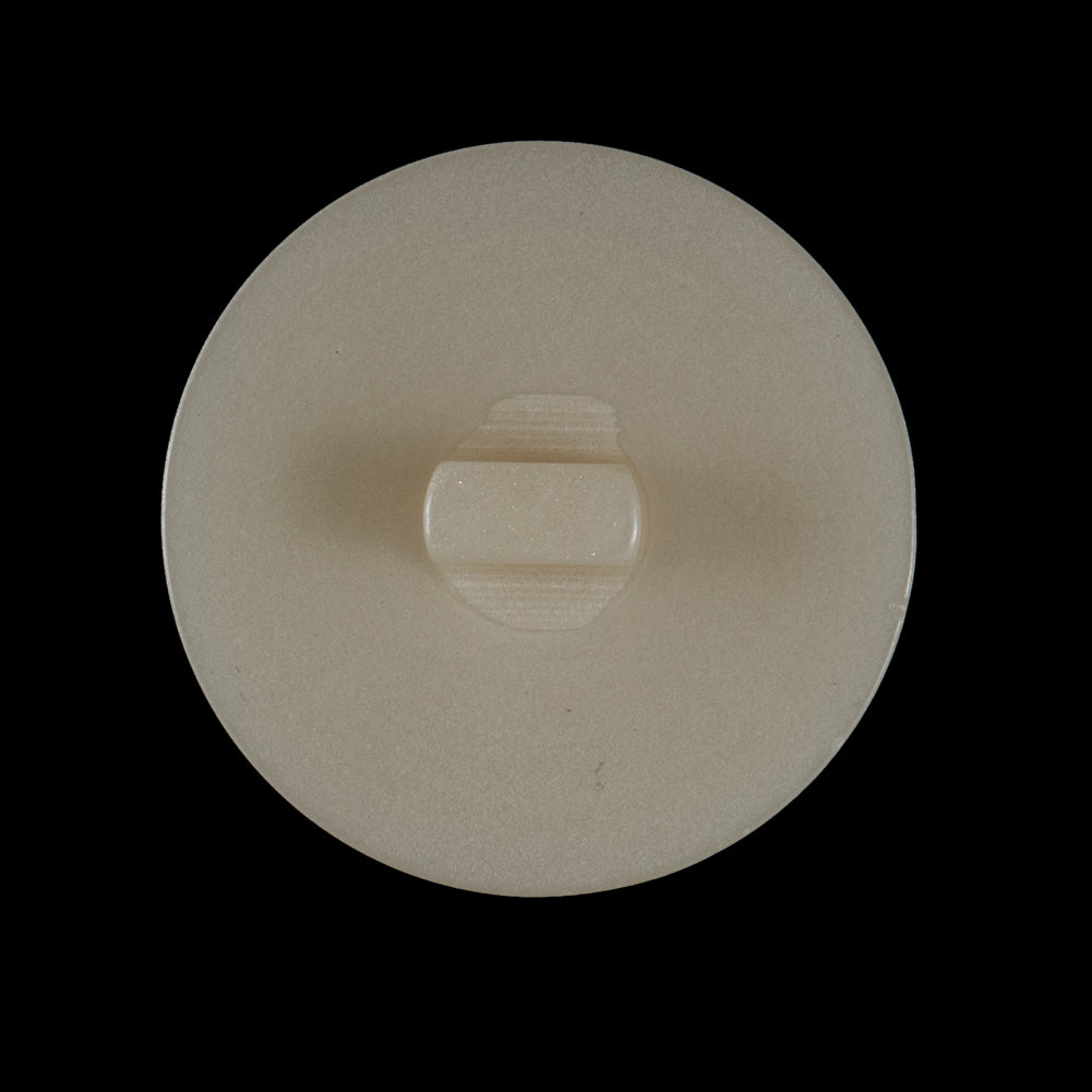 Beige Plastic Shank-Back Button - 44L/28mm Detail