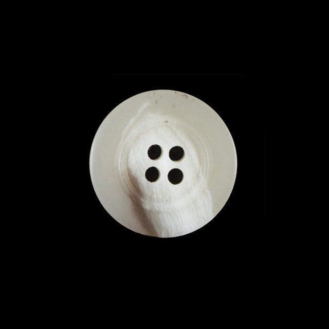 Light Beige Plastic Button - 32L/20mm