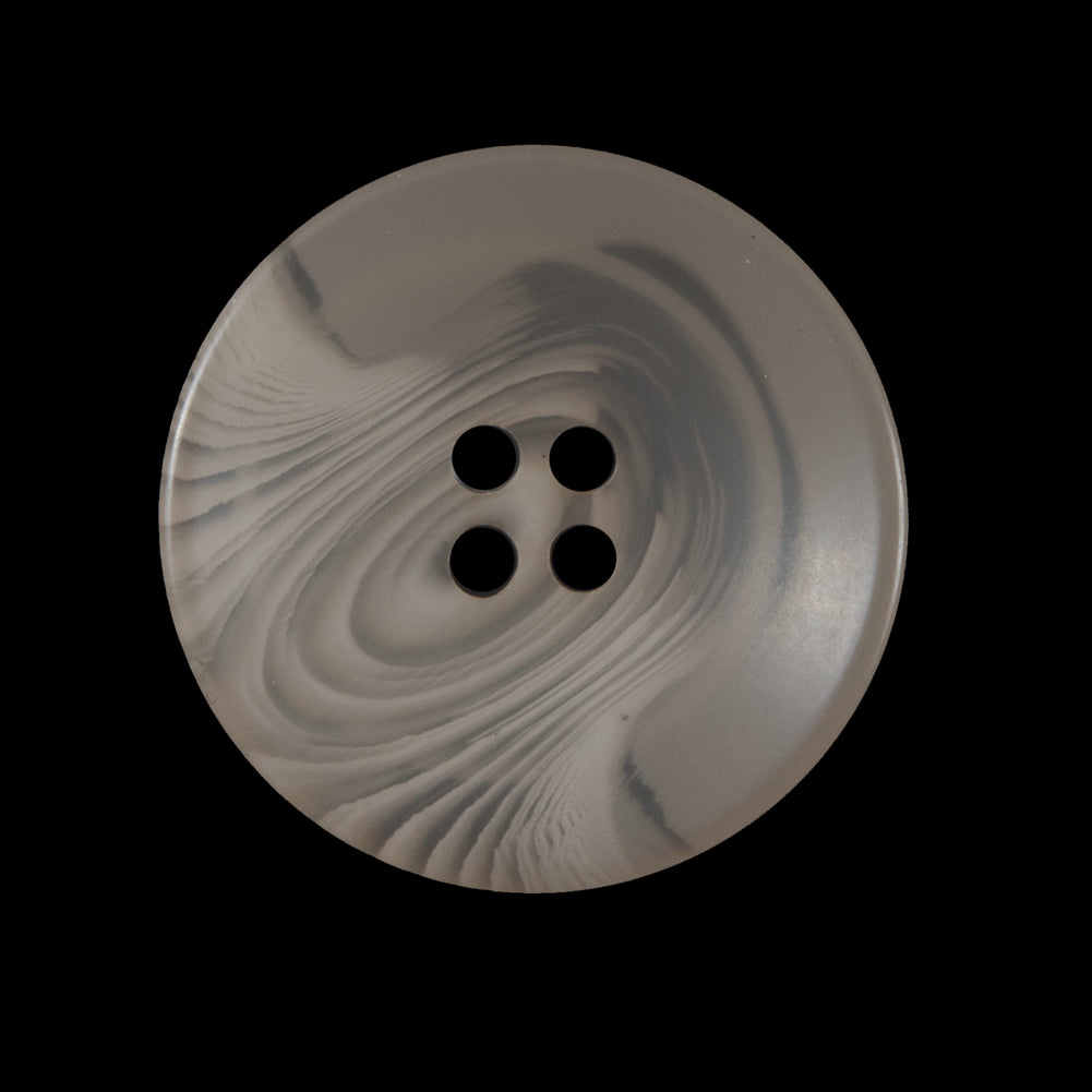Warm Sand Translucent Concaving Button - 44L/28mm