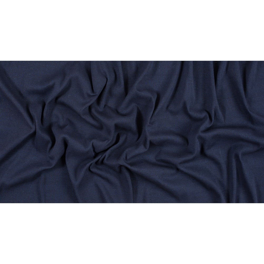 Theory Navy Cotton Rib Knit - Full