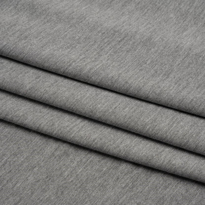 Stretch Bamboo Jersey - Heathered Gray - Willow Collection