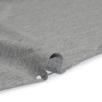 Stretch Bamboo Jersey - Heathered Gray - Willow Collection