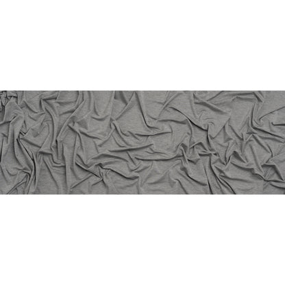 Stretch Bamboo Jersey - Heathered Gray - Willow Collection