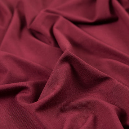 Stretch Bamboo Jersey - Wine - Willow Collection