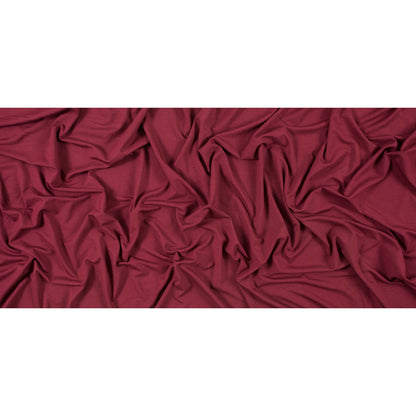 Stretch Bamboo Jersey - Wine - Willow Collection