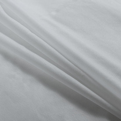 White Knit Fusible Interfacing Folded