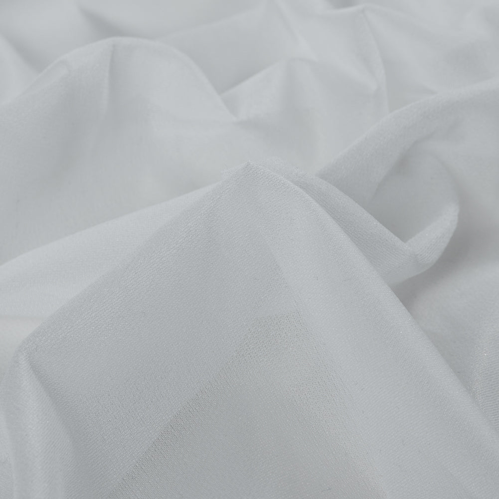 White Knit Fusible Interfacing Detail