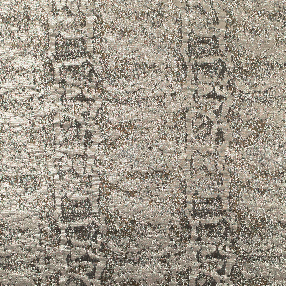 Metallic Gold Abstract Brocade