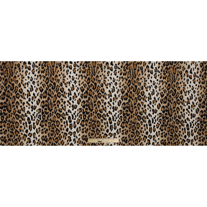 Carolina Herrera Leopard Printed Stretch Silk Twill Full