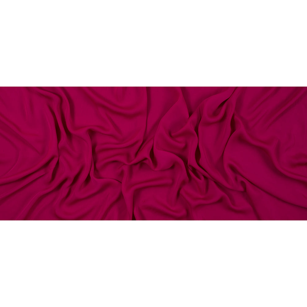 Beetroot Purple Polyester Georgette Full