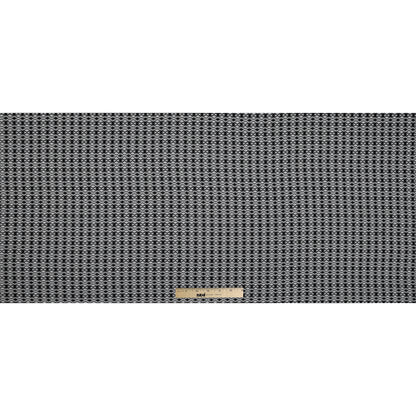 Black and White Diamond Woven Crepe Full