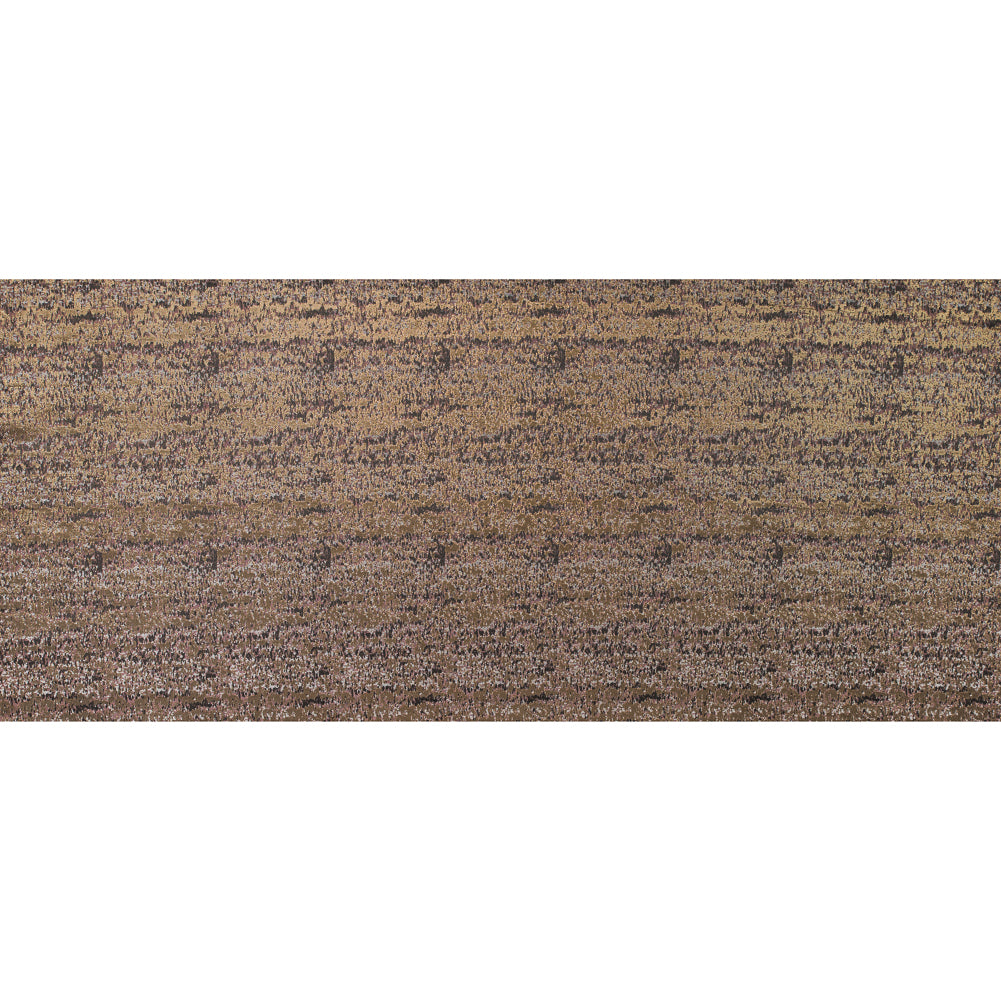 Metallic Gold and Pink Abstract Jacquard Full