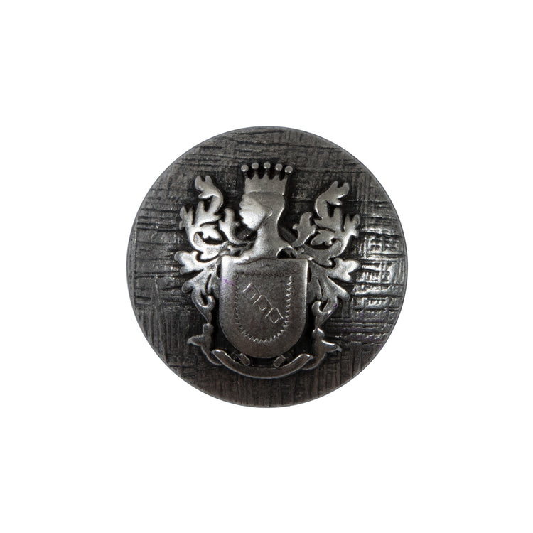 template--25130090922057__main-Silver Coat of Arms Crest Metal Button - 36L/23mm