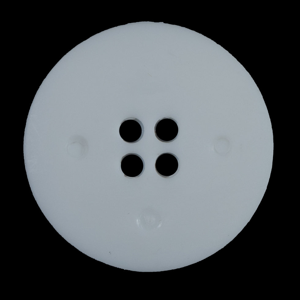 White Textured 4-Hole Button - 55L/35mm Detail