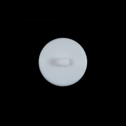 White Textured Shank-Back Button - 24L/15mm - Detail