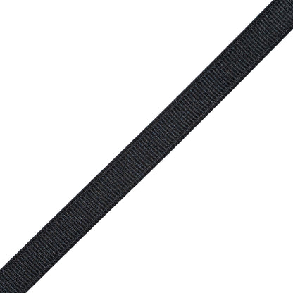 Black Grosgrain Ribbon - .375" Detail