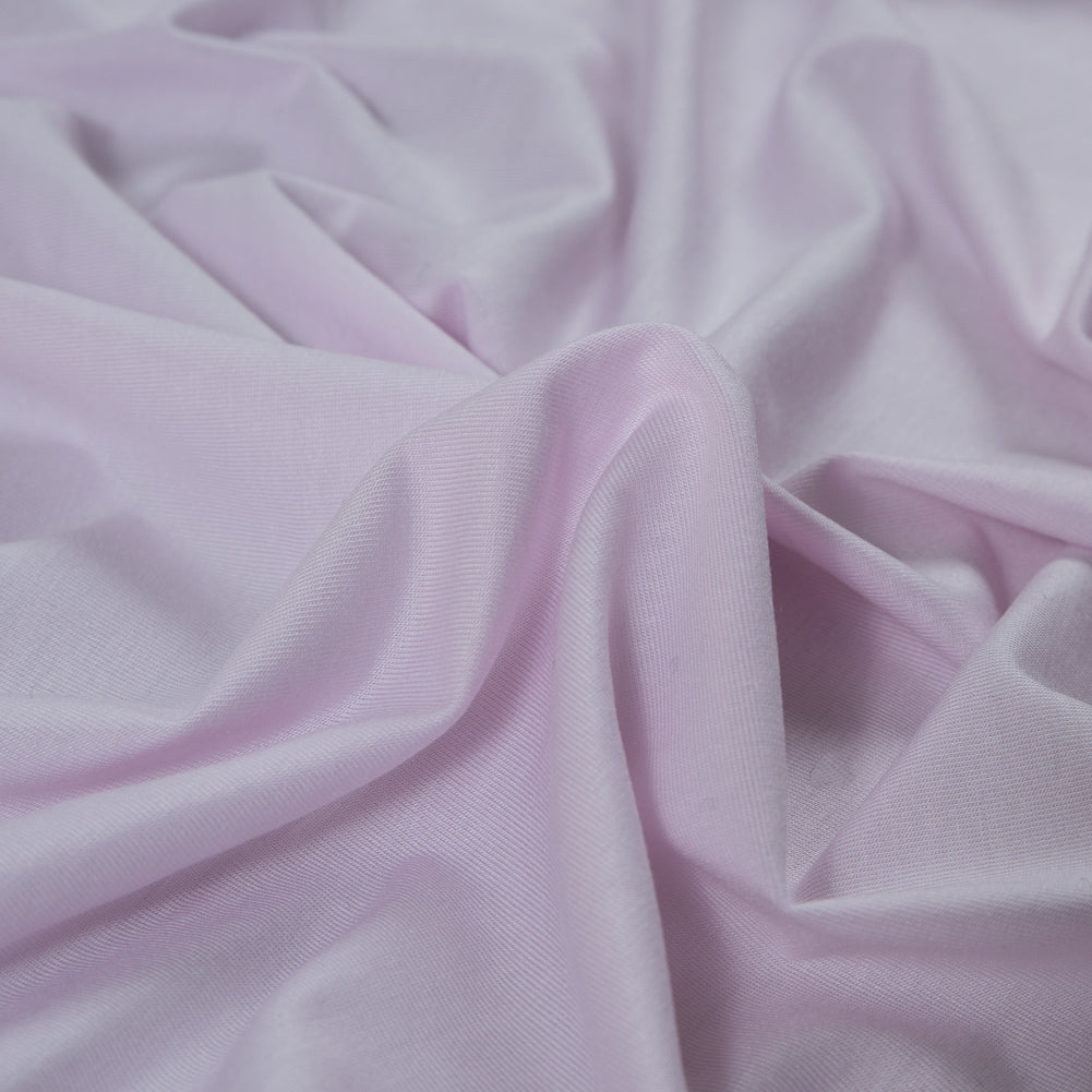 Italian Pink Sheer Rayon Jersey Detail