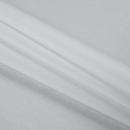 Bright White Blended Shirting Folded