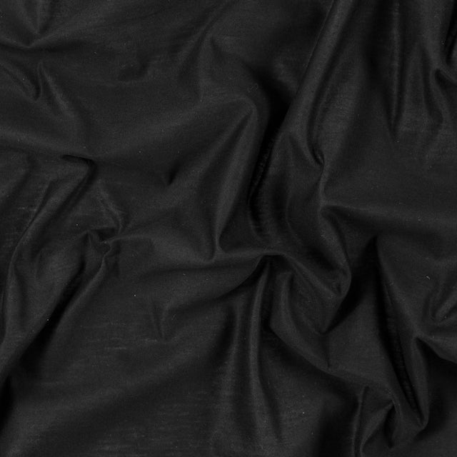 Black Sheer Rayon Jersey
