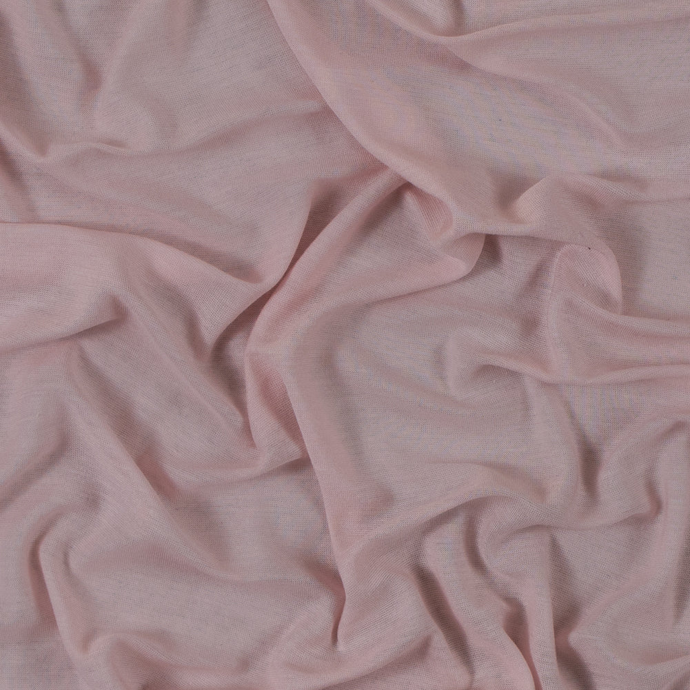 Pearl Blush Sheer Rayon Jersey