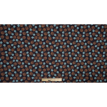 Compression Swimwear Tricot, UV Protective with Aloe Vera Microcapsules - Brown Pineapple - Caye Collection Full