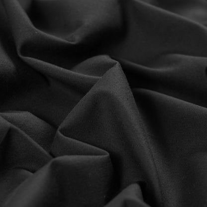 Black 45" Cotton Muslin Detail