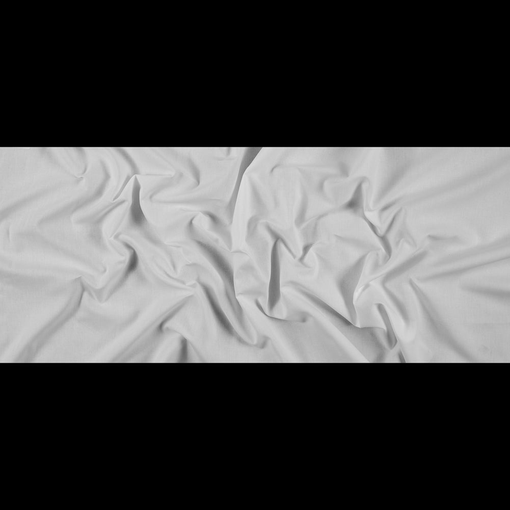 White 45" Cotton Muslin Full