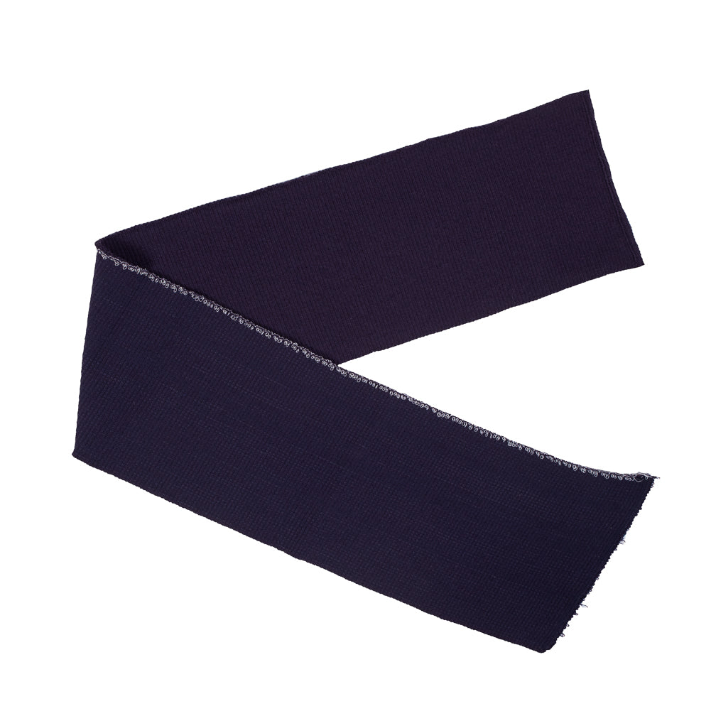 Mysterioso Purple Heavy Rib Knit Trim - 7" x 38"