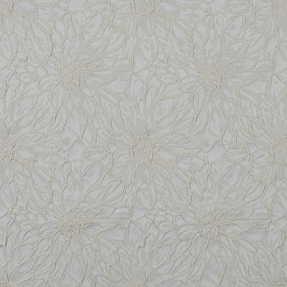 Ivory 3D Floral Jacquard