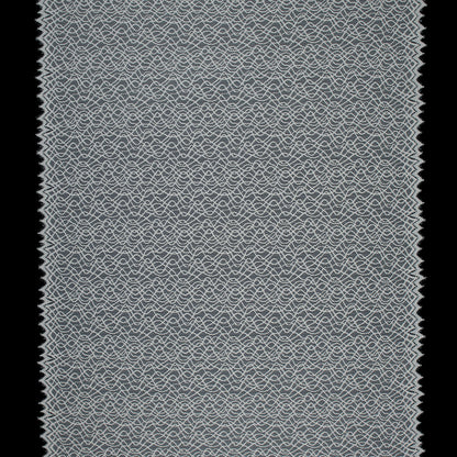 Corded Lace with Eyelash Edges - Ivory Abstract Folded