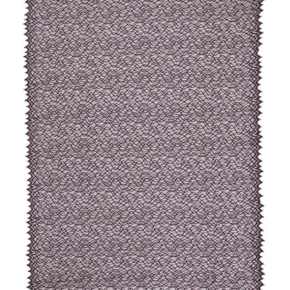 Corded Lace with Eyelash Edges - Fig Abstract Full