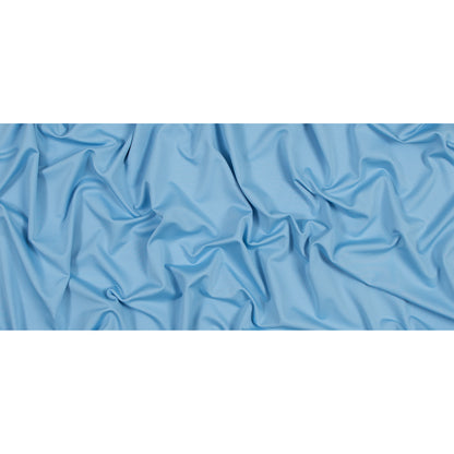 Light Blue Antibacterial and Wicking Polyester Jersey Folded