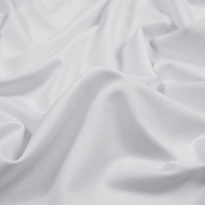 White Antibacterial and Wicking Polyester Jersey Full
